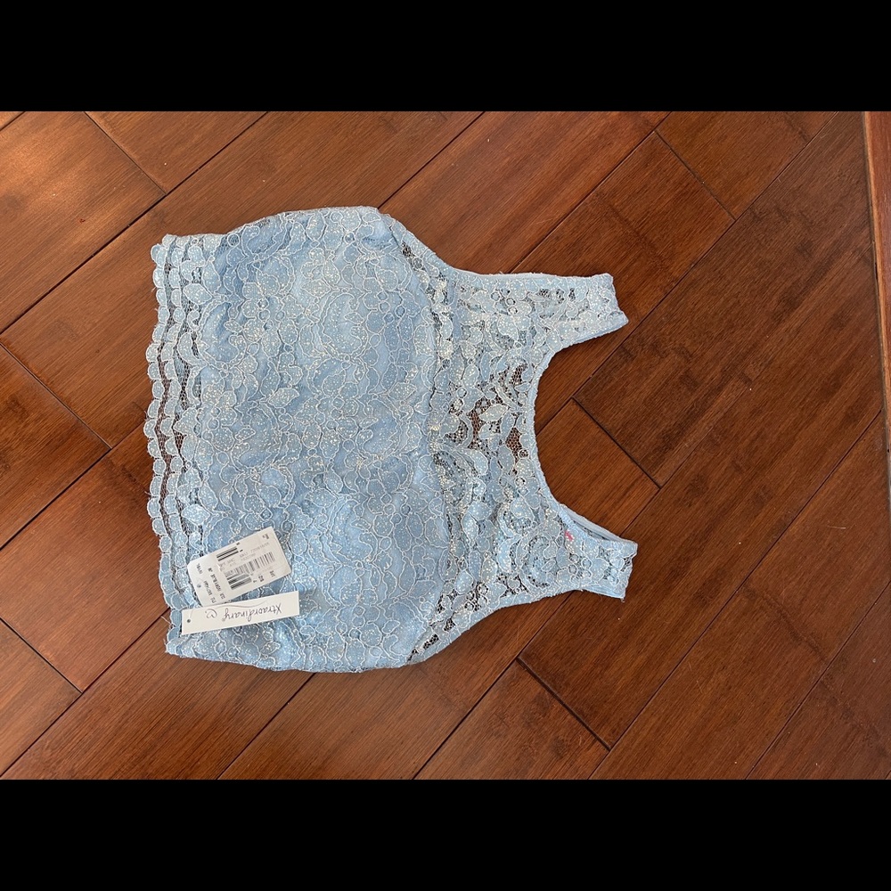 Fancy blue lace blouse for all occasions for girls ! size 13 juniors